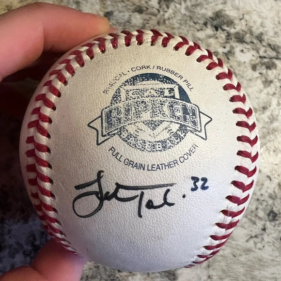 Josh Tomlin Autographed Baseball - Picture 1 of 5